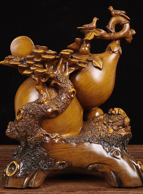 葫芦摆件客厅招财家居玄关电视柜酒柜装饰办公室前台店铺开业礼品