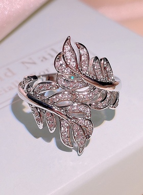 2025新品锆石饰品时尚戒指女