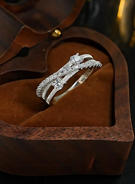 漫游星际冷淡风女戒轻奢戒指