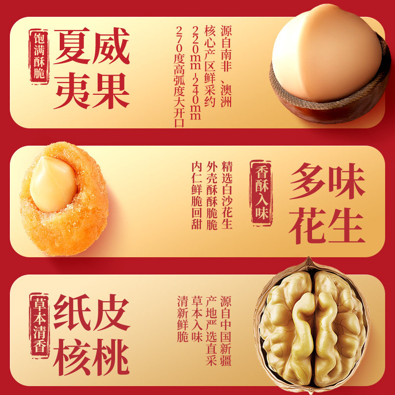 三只松鼠坚果大礼包国橙款1428g/10袋日常送礼零食整箱年货送礼盒,淘宝优惠券,粉丝福利购,淘宝优惠卷
