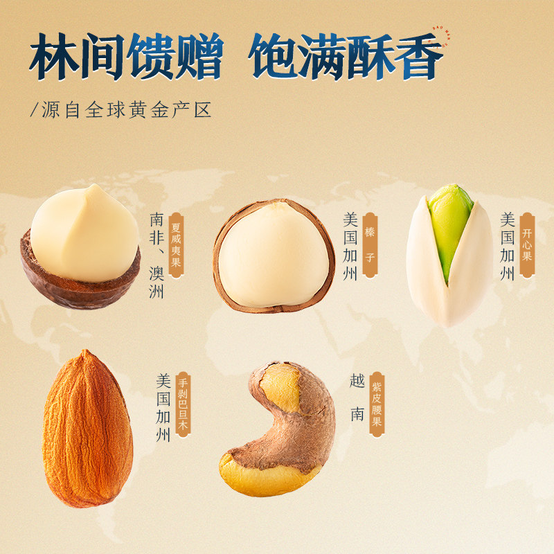 三只松鼠_高端罐装坚果礼盒6罐/1680g大颗粒罐装坚果礼包送礼,淘宝优惠券,粉丝福利购,淘宝优惠卷