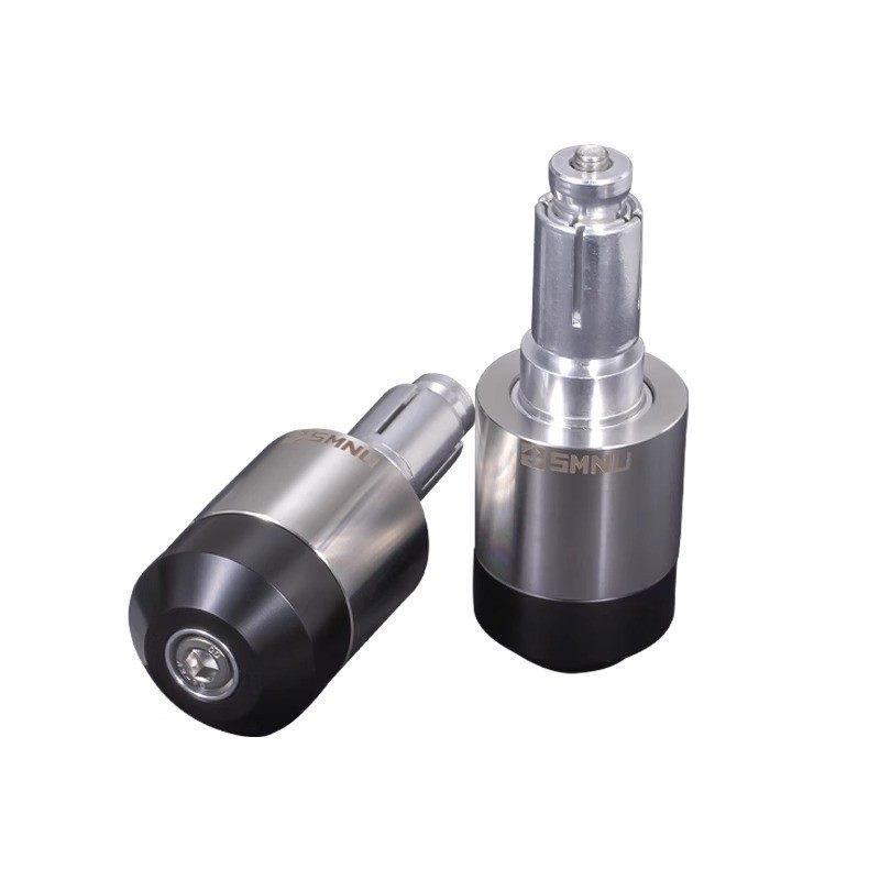 smnu十玛摩托车防摔手把堵电动车改装CNC不锈钢把手平衡端子堵头,淘宝优惠券,粉丝福利购,淘宝优惠卷