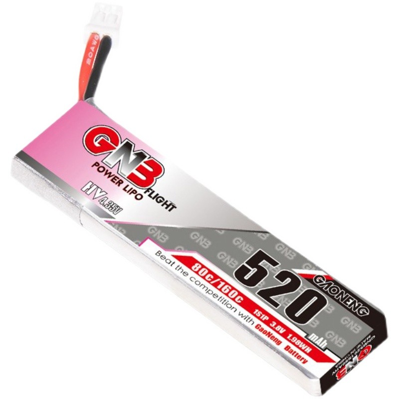 高能高压锂电池 lihv 3.8V 520mah穿越机 mobula7 1S tinyhawk2/3 - 图3