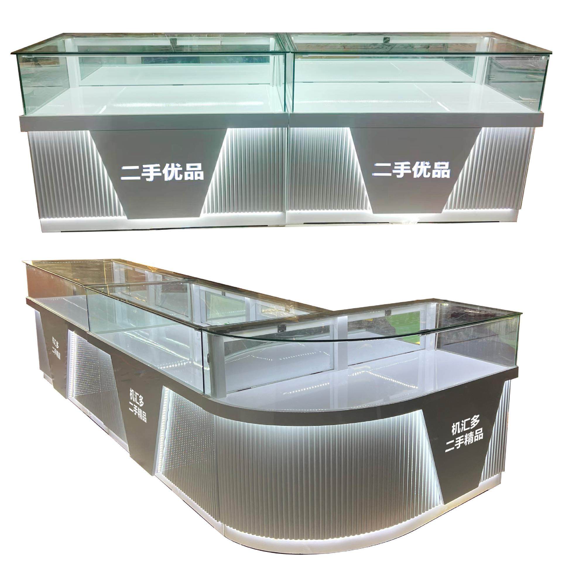 烤漆手机柜台珠宝展示柜现货高端黄金玉石首饰饰品玻璃陈列柜,淘宝优惠券,粉丝福利购,淘宝优惠卷