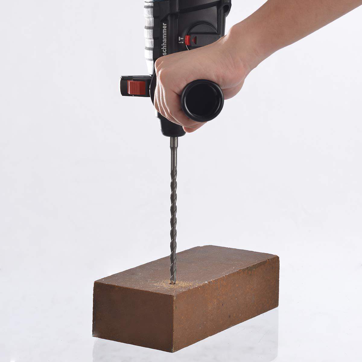 电锤钻头套装 电锤钻头圆柄凿子 塑料盒套装 17PCS DRILL BITS - 图1