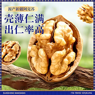 阳光南疆新疆185纸皮核桃500g[9元优惠券]-寻折猪
