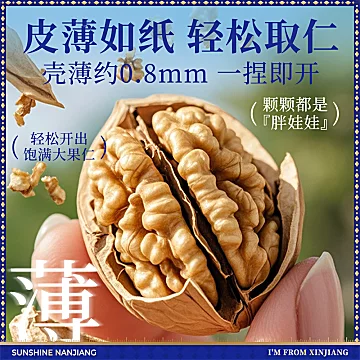 阳光南疆新疆185纸皮核桃500g[9元优惠券]-寻折猪