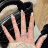 Wandering Star S925 sterling silver three-layer wrap ring for women