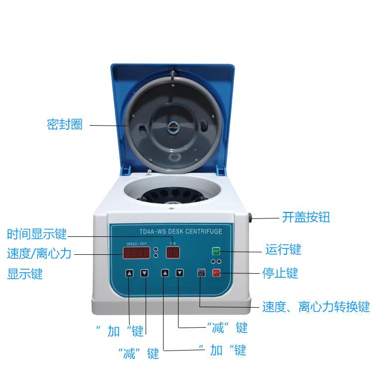 TD4A-WS8*20ml、12*15ml多容量低速离心机，PRP美容离心机 - 图2