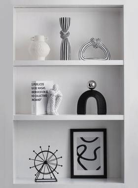 诚艺现代客厅艺术品家居装饰摆件小众高级感酒柜摆设新家乔迁礼物