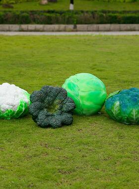 大型玻蔬菜果雕水塑仿真植物南NF66031瓜装饰品农场玉钢米模型璃