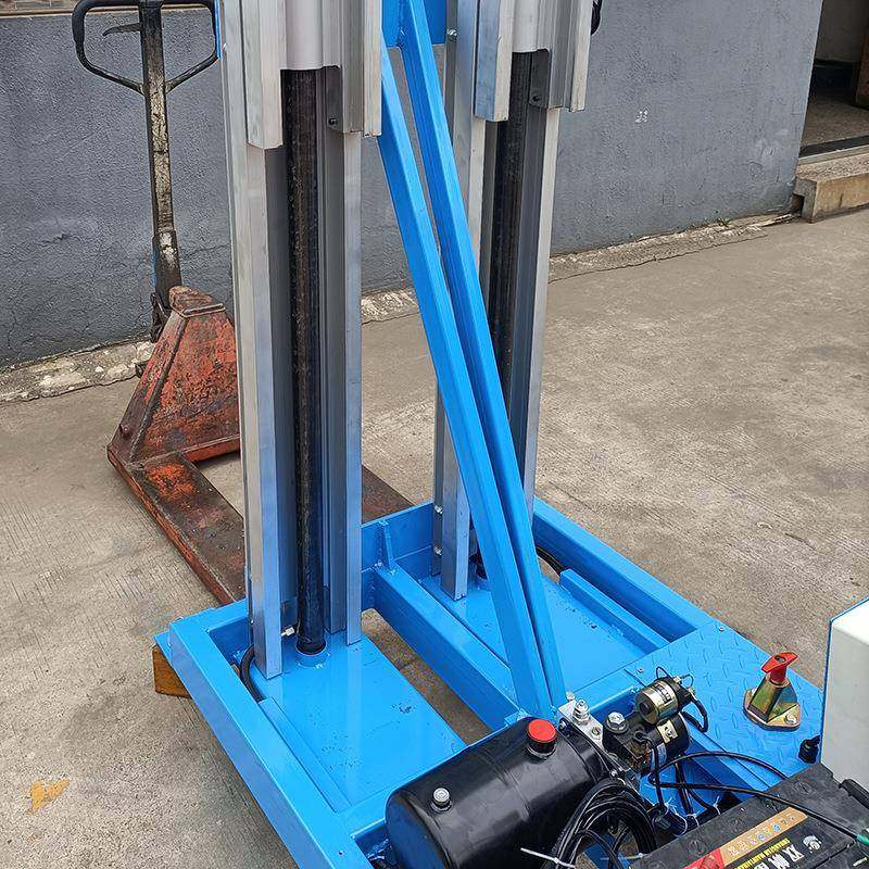 铝合金升降平台轻便型家用升降车小型升降台电动液压移动式登高车,淘宝优惠券,粉丝福利购,淘宝优惠卷