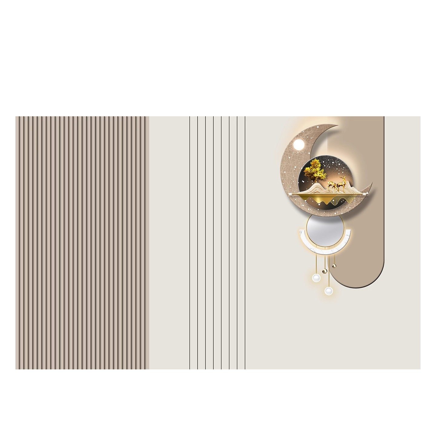 现代轻奢电视背景墙壁画简约大气壁布定制立体壁纸8D客厅影视墙布,淘宝优惠券,粉丝福利购,淘宝优惠卷