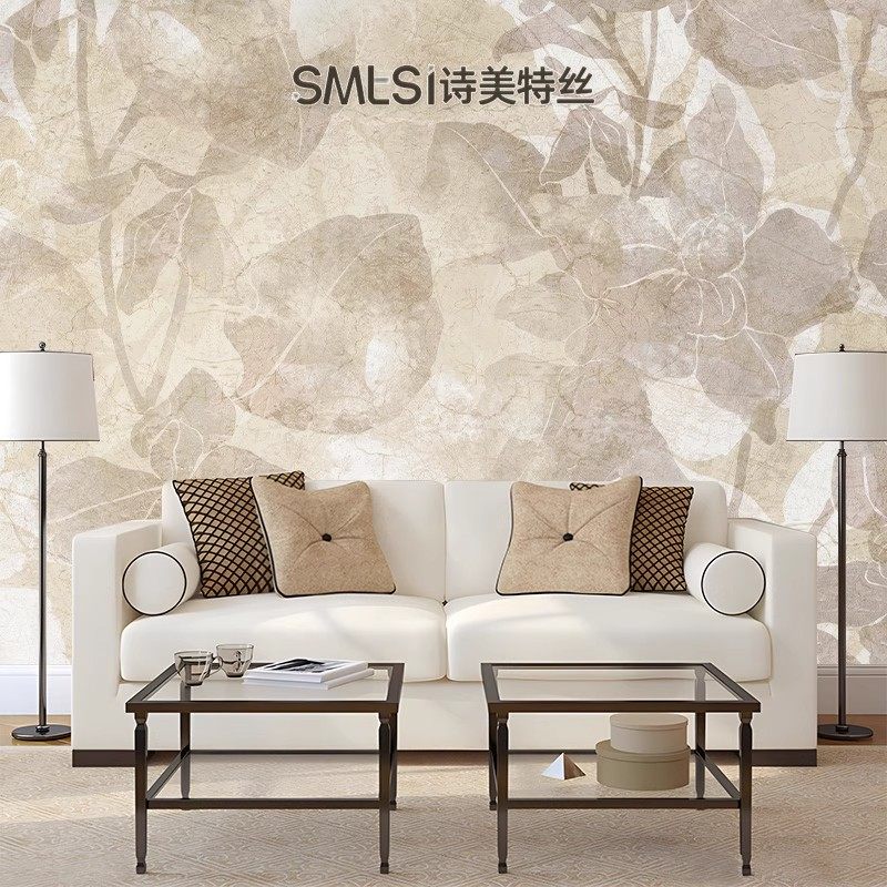 Smts法式轻奢高级感墙布客厅复古电视背景墙壁纸卧室沙发定制壁画,淘宝优惠券,粉丝福利购,淘宝优惠卷