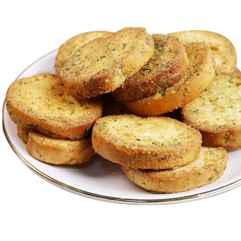 早餐代餐零食 蒜香法棍切片烤面包片酥性面包干 烤馍片食品非膨化,淘宝优惠券,粉丝福利购,淘宝优惠卷