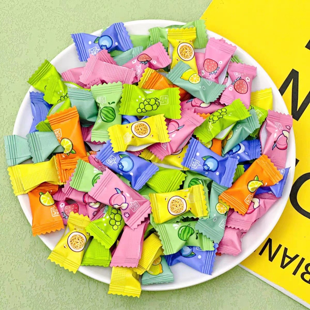 正品小可奥拉5斤装酒店饭店商用招待无糖维C果味糖果清新口气润喉,淘宝优惠券,粉丝福利购,淘宝优惠卷