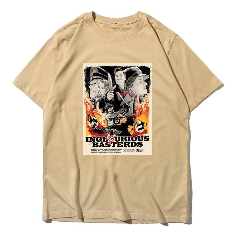无耻混蛋杀出个黎明落水狗昆汀老港片五毒cult文化衫T恤 - 图0