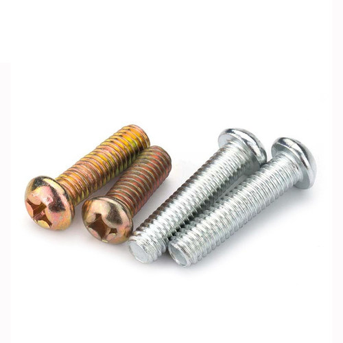 GB818十字圆机镀锌圆头十字螺丝机螺钉螺栓盘头机钉M2M2.5M6M8M10 - 图2