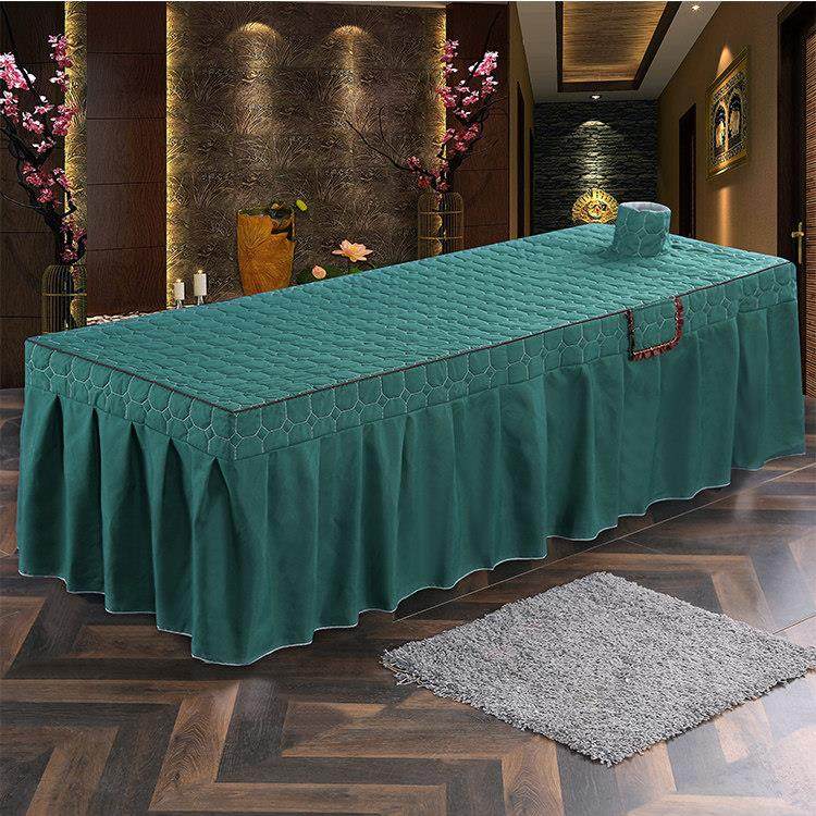 美容床罩四件套纯色理疗推拿泰式按摩被套美甲床裙等支持一件定制,淘宝优惠券,粉丝福利购,淘宝优惠卷