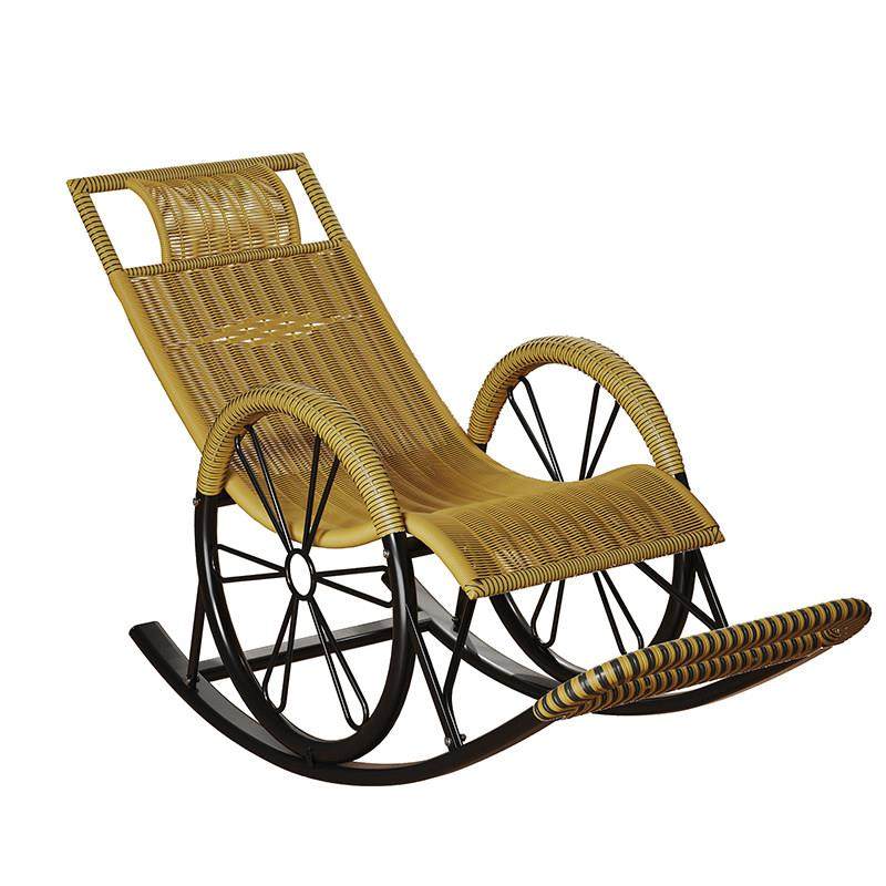 懒人摇摇椅家用大人逍遥椅躺椅午休老人乘凉折叠藤椅阳台休闲椅子,淘宝优惠券,粉丝福利购,淘宝优惠卷