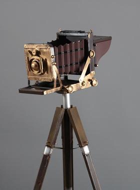 式复古怀支架照相旧机摄42096像古机复老模型摆件拍照摄影道具橱