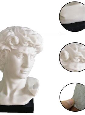 家居客厅大卫头像摆件树脂工艺品人物装饰品 美术素描教具模型