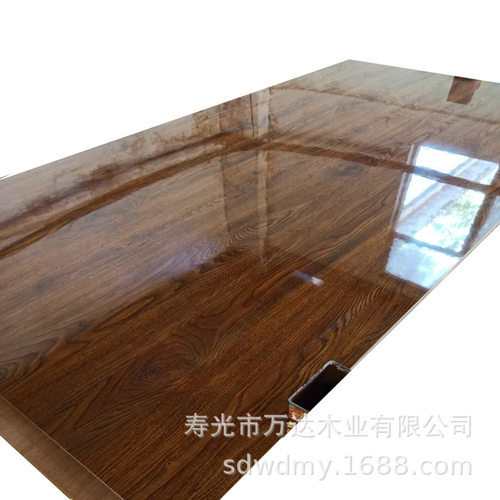 厂家优惠UV板 UV漆面板 出口密度板UV 高光板三胺密度板 12mm高光 - 图0