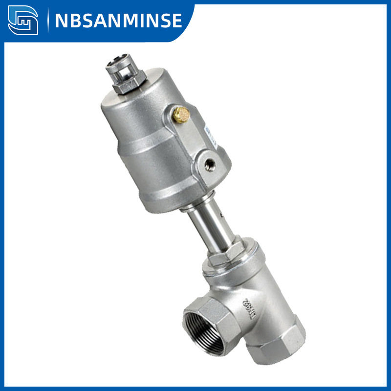 不锈钢SS304灌装阀执行器二通螺纹式连接316角座阀200C高温气控阀,淘宝优惠券,粉丝福利购,淘宝优惠卷