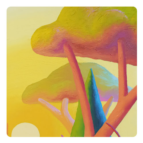 【特惠捡漏】Salvo复刻艺术品挂画大气创意个性日出风景装饰画芯 - 图0