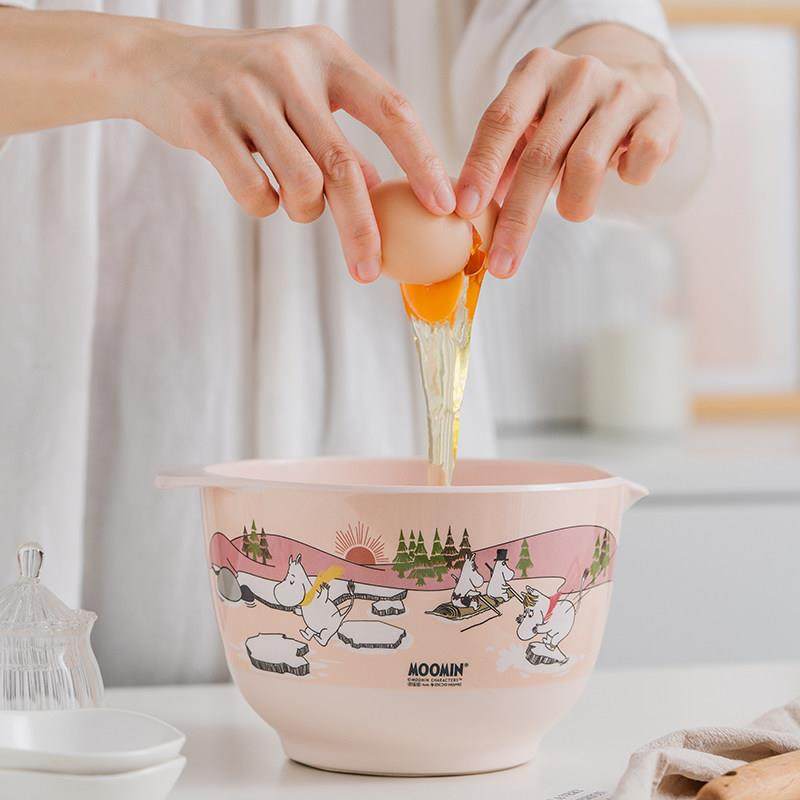 姆明沙拉碗搅拌碗鸡蛋碗食物补充烘焙工具杯厨房烘焙工具盆,淘宝优惠券,粉丝福利购,淘宝优惠卷