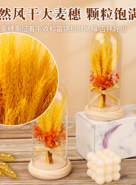 开业礼物摆件乔迁新居礼品大麦大卖花束摆件店庆活动装饰布置工艺