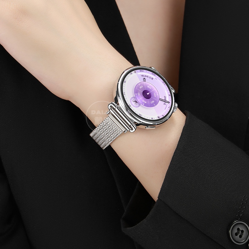 适用华为watch gt5表带新款GT6智能手表gt4金属watch4麦穗磁吸手表带gt3pro女款高级感41mm时尚gt2原装替代 - 图0