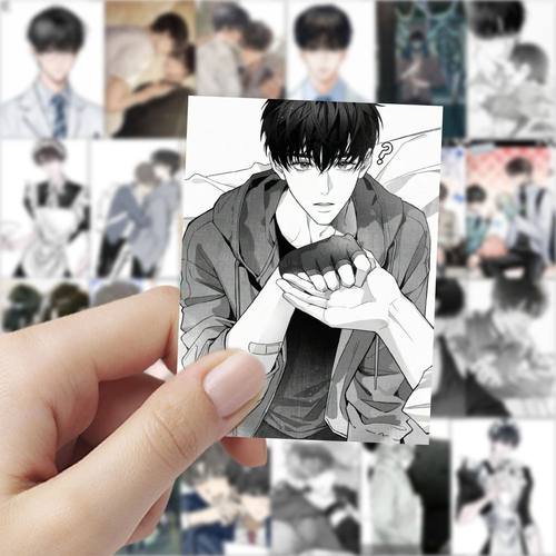 126张欲言难止贴纸许则陆赫扬周边高颜值手账装饰手机桌面diy贴画 - 图2