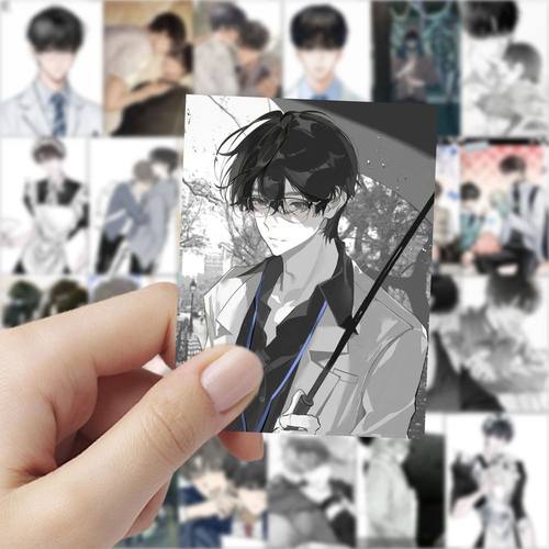 126张欲言难止贴纸许则陆赫扬周边高颜值手账装饰手机桌面diy贴画 - 图1