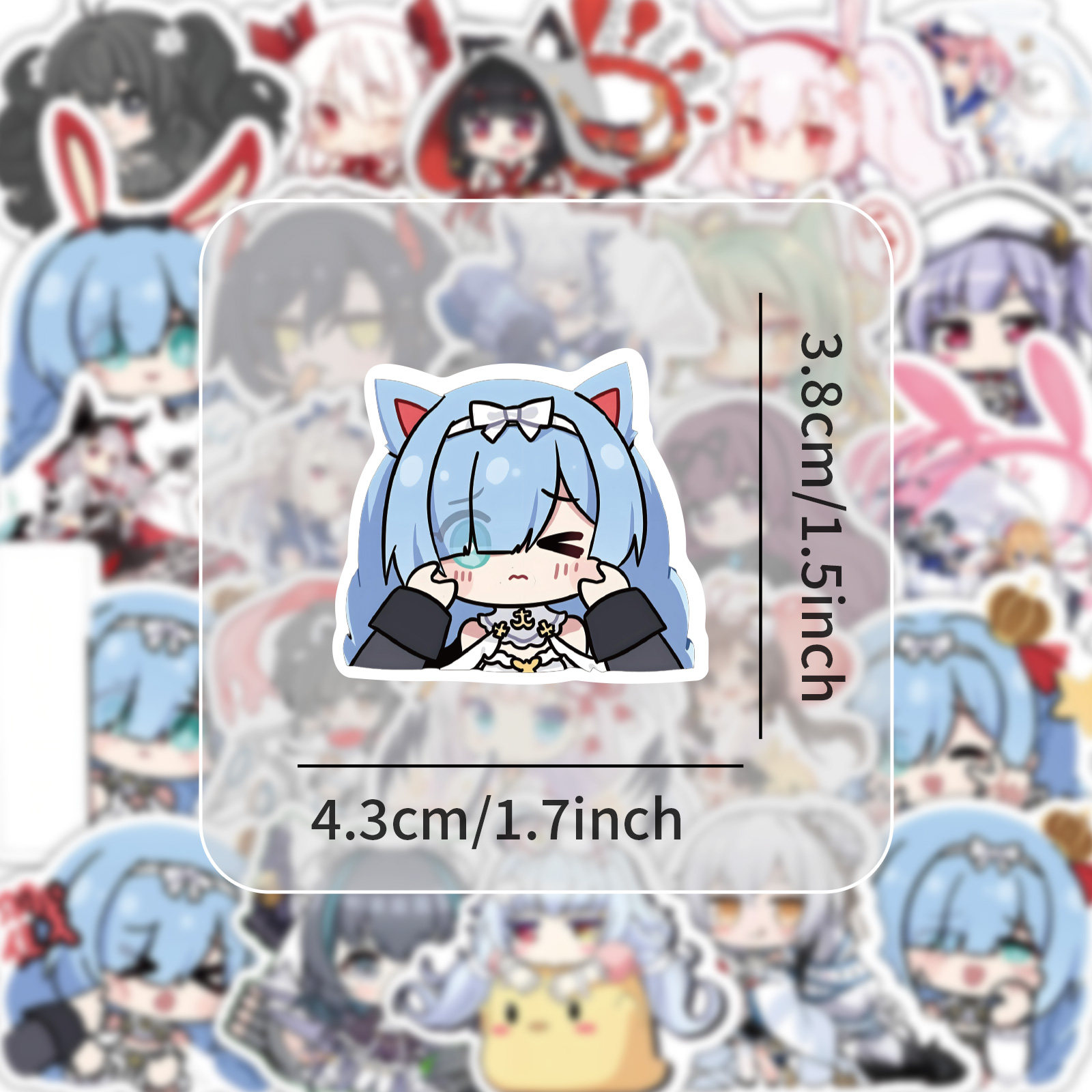 120张碧蓝航线Q版贴纸可爱趣味卡通表情包装饰手账素材防水小贴画,淘宝优惠券,粉丝福利购,淘宝优惠卷