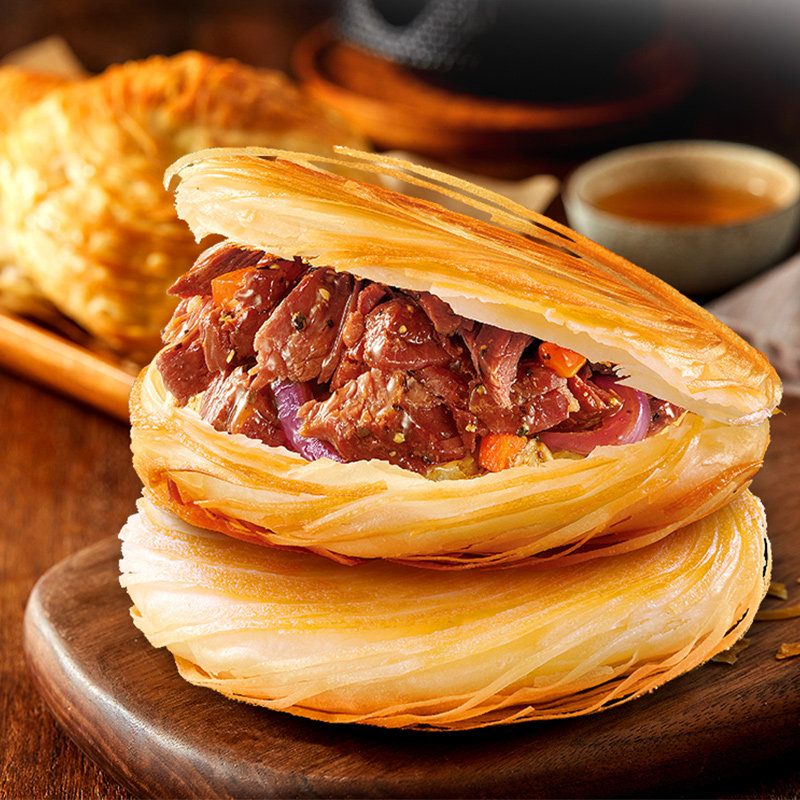 思念安格斯牛肉风味馅饼酥皮馅饼儿童早餐半成品速食煎饼手抓饼,淘宝优惠券,粉丝福利购,淘宝优惠卷
