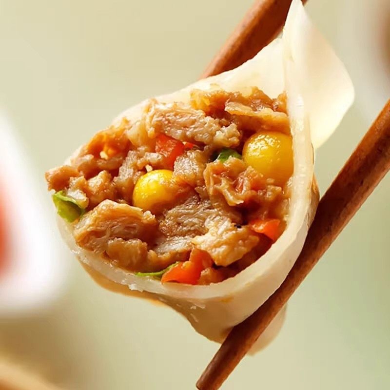 思念玉米猪肉蒸饺1kg三鲜蒸煎饺速冻早餐半成品饺子水饺饭店商用,淘宝优惠券,粉丝福利购,淘宝优惠卷