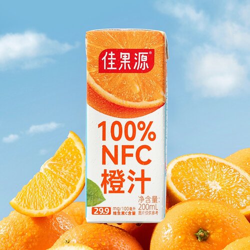 山姆佳果源100%NFC橙汁非浓缩鲜榨饮料健康果汁正品会员超市代购 - 图0