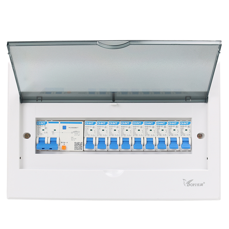 家用配电箱套装 空开箱强电箱13回路1P 2P暗装明装盒空气开关成套 - 图3