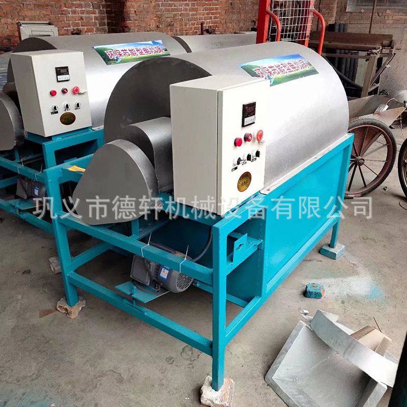 耐用不锈钢滚筒坚果电炒货机五谷杂粮炒料机自动控温电加热炒料机,淘宝优惠券,粉丝福利购,淘宝优惠卷