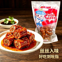 遇兔筷跑香辣鸭脖510g真空卤味