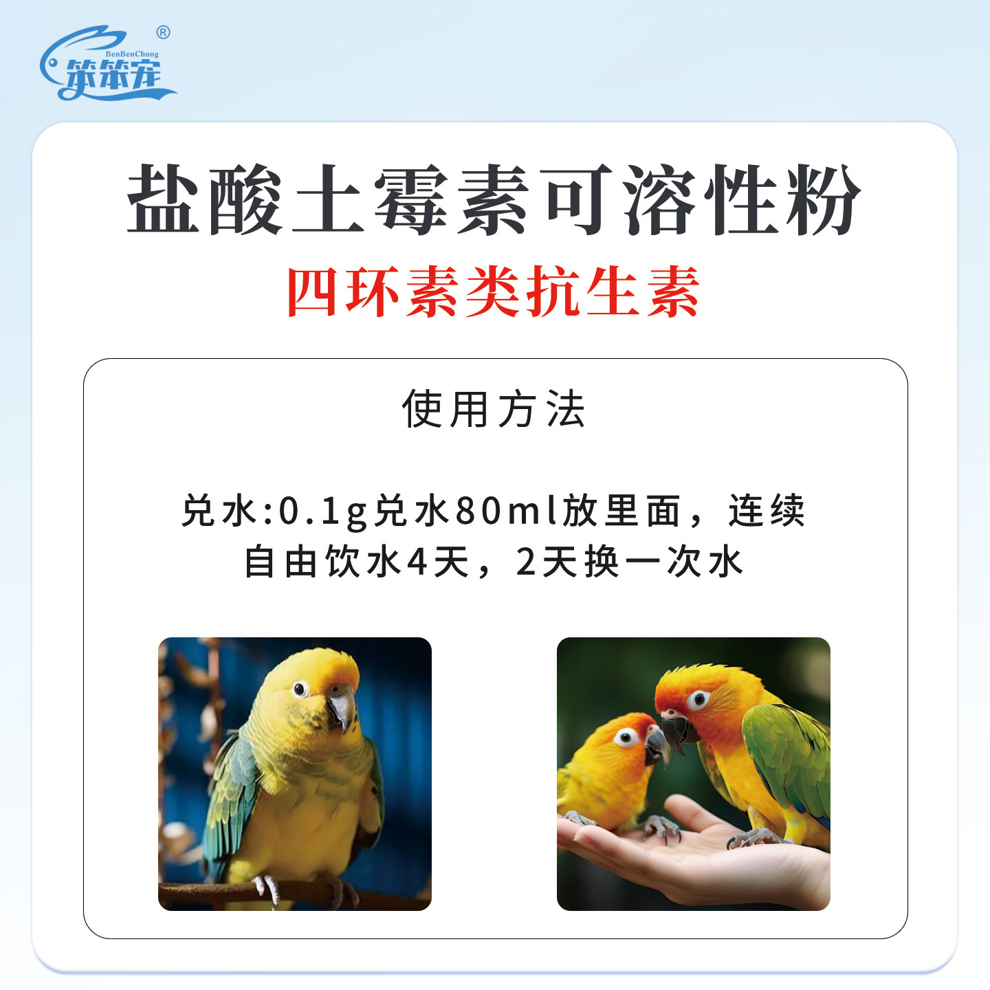 鸟用土霉素粉鹦鹉常备药鸽子呼吸道拉稀腹泻肠炎绿便水便专用药新,淘宝优惠券,粉丝福利购,淘宝优惠卷