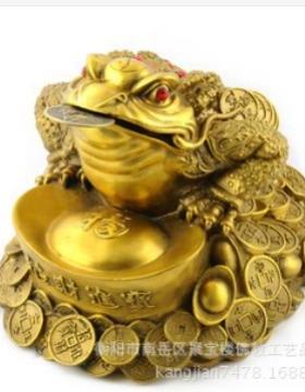 金元铜蟾 招宝ai金蟾cCLL 旺财办公室摆件