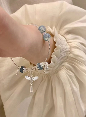 水晶手链学生党高颜值手串儿童女