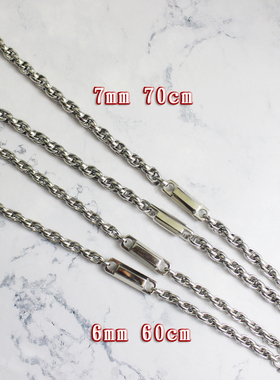 甄子丹明星同款项链高端泰国佛牌挂链子关公男女三双挂钛钢不掉色