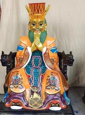 铸铜神像 寺庙神像佛像供奉摆件 龙王爷神像四海龙王家用求雨摆件