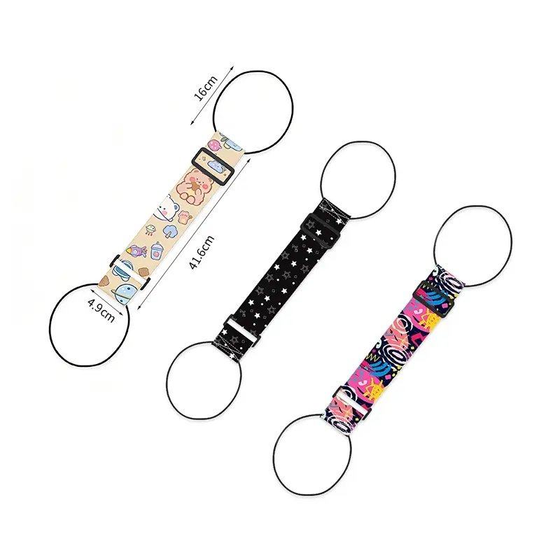 卡通弹力行李箱固定绑带行李带插扣旅行箱捆绑带打包带捆绑带子,淘宝优惠券,粉丝福利购,淘宝优惠卷