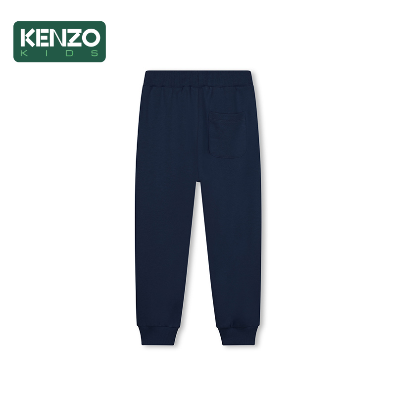 KENZO KIDS童装秋冬儿童运动拉绒休闲长裤K60795
