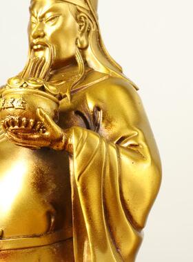 纯铜关公关二爷武财神摆件