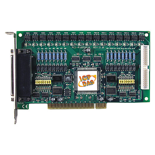 全新PCI-P16POR16泓格16路Photo MOS继电器输出光隔数字量输入卡 - 图3